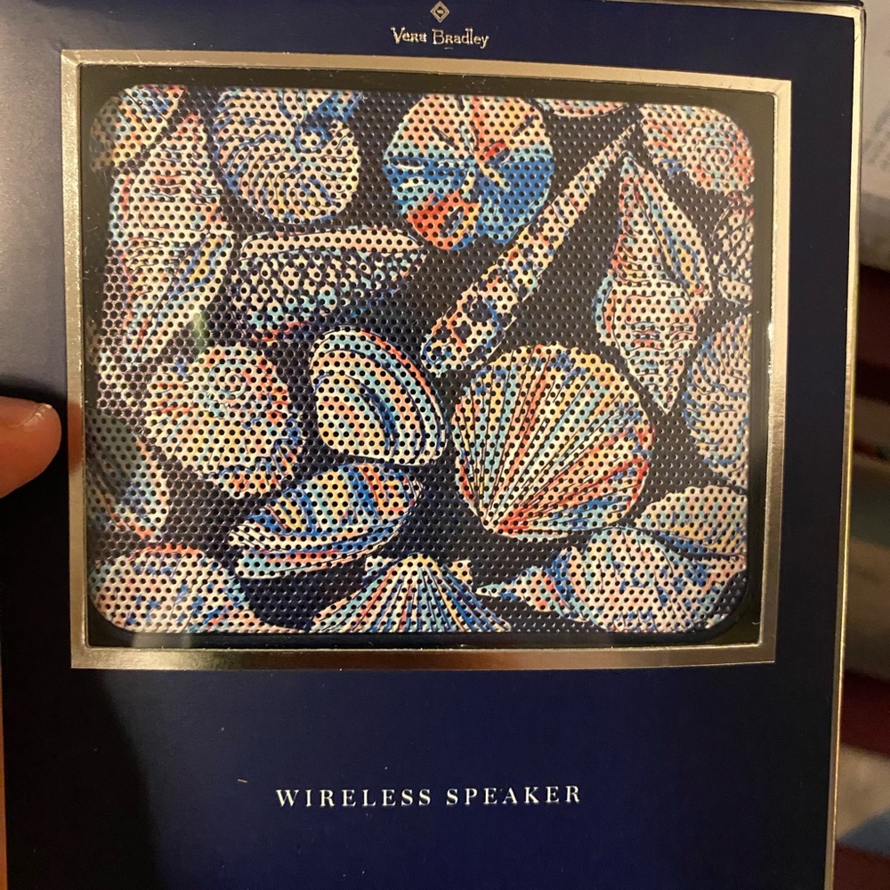 Vera Bradley Morning Shells Wireless Speaker